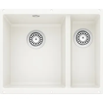 Virtuves Izlietne BLANCO ROTAN 340/160-U LI White O.AF SILGRANIT™, Balta 523078