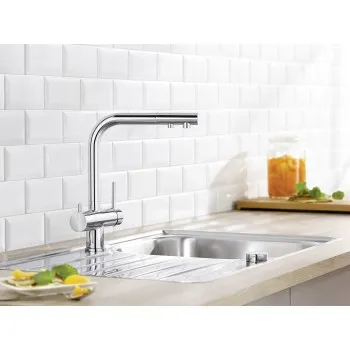 Virtuves maisītājs BLANCO FONTAS II Hromēts HD 523128