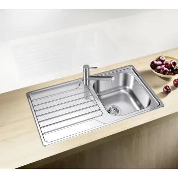 Virtuves Izlietne BLANCO DINAS 45 S O.AF Pulēts Nerūsējošais tērauds, 523374