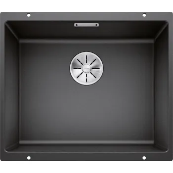 Virtuves Izlietne BLANCO SUBLINE 500-U SILG PDUR Anthracite InFino O.AF SILGRANIT™, PuraDur™, Antracīta 523432