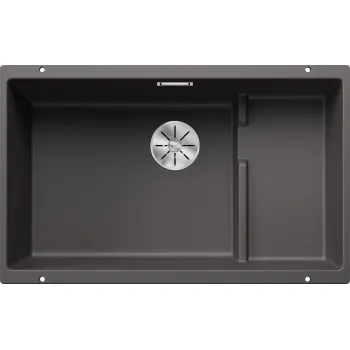 Virtuves Izlietne BLANCO SUBLINE 700-U Level SILG PDUR Rock grey M.ZUB InFino O.AF SILGRANIT™, PuraDur™, Akmeņu pelēka 523453