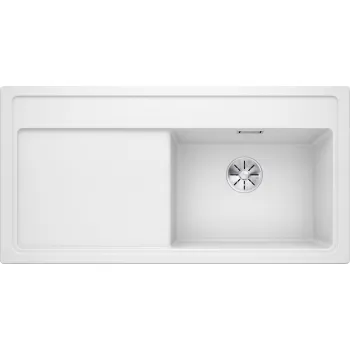 Virtuves Izlietne BLANCO ZENAR XL 6 S SILG RE PDUR White O.ZUB InFino M.AF SILGRANIT™, PuraDur™, Balta 523968