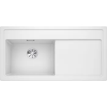 Virtuves Izlietne BLANCO ZENAR XL 6 S SILG LI PDUR White O.ZUB InFino M.AF SILGRANIT™, PuraDur™, Balta 524001
