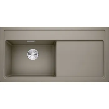 Virtuves Izlietne BLANCO ZENAR XL 6 S SILG LI PDUR Tartufo O.ZUB InFino M.AF SILGRANIT™, PuraDur™, Tartufo 524007