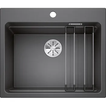 Virtuves Izlietne BLANCO ETAGON 6 PDUR Anthracite M.ZUB InFino O.AF  SILGRANIT™, PuraDur™, Antracīta 524539