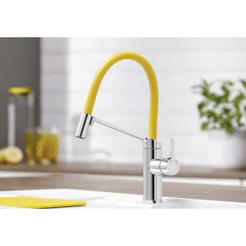 Virtuves maisītājs BLANCO VIU-S Hromēts HD Lava grey/Green/Orange/Yellow 524813