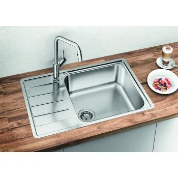 Virtuves izlietne BLANCO LEMIS XL 6S-IF Compact O.AF Nerūsējošā tērauda 525111