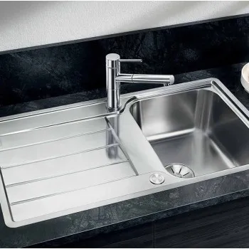 Virtuves izlietne BLANCO CLASSIMO 45 S-IF RV brushed InFino M.AF Nerūsējošā tērauda 525330