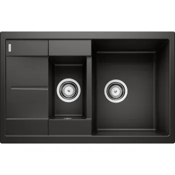 Virtuves Izlietne BLANCO METRA 6 S compact SILG PDUR Black M. AF Melna, SILGRANIT™ 525925