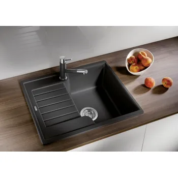 Virtuves izlietne BLANCO ZIA 40 S SILG PDUR Black O.AF SILGRANIT™ 526006