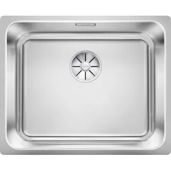 Virtuves Izlietne BLANCO SOLIS 500-IF BRUSHED InFino O.AF Nerūsējošais tērauds, Krāsots pārklājums 526123