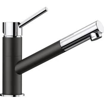 Virtuves maisītājs BLANCO KANO-S Melns/hromēts HD 526174