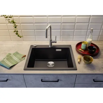 Virtuves izlietnes maisītājs BLANCO JANDORA Solid stainless steel HD  526615