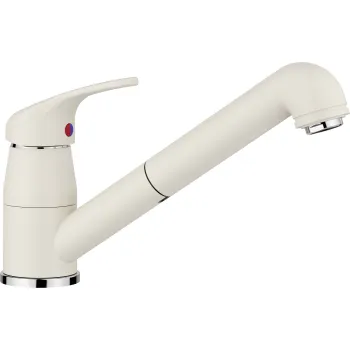 Virtuves izlietnes maisītājs BLANCO DARAS-S Soft Balts HD 526937