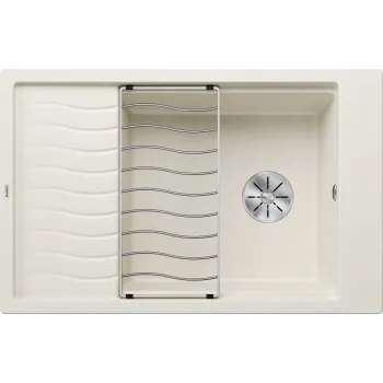 Virtuves Izlietne BLANCO ELON XL 6 S SILG Soft white InFino O.AF SILGRANIT™, PuraDur™, Silti balts 527069