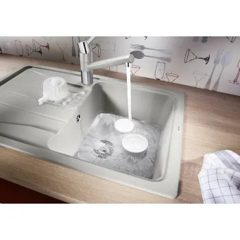 Virtuves izlietne BLANCO SONA 45 S SILG Soft white O.AF SILGRANIT™ 527149