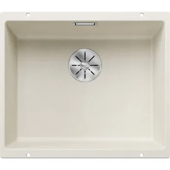 Virtuves Izlietne BLANCO SUBLINE 500-U SILG Soft white InFino O.AF SILGRANIT™, PuraDur™, Silti balts 527170
