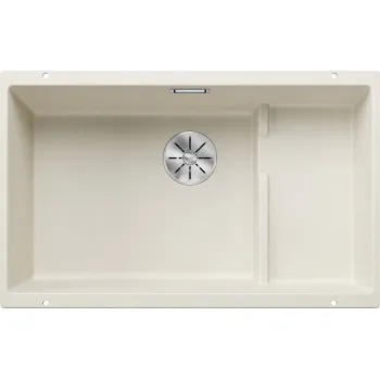 Virtuves Izlietne BLANCO SUBLINE 700-U Level SILG Soft white M.ZUB InFino O.AF  SILGRANIT™, Silti balts 527171