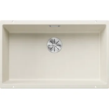 Virtuves Izlietne BLANCO SUBLINE 700-U SILG Soft white InFino O.AF  SILGRANIT™, PuraDur™, Silti balts 527173