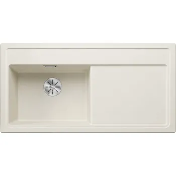 Virtuves Izlietne BLANCO ZENAR XL 6 S SILG LI Soft white O.ZUB InFino M.AF SILGRANIT™, PuraDur™, Silti balts 527187