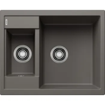 Virtuves Izlietne BLANCO METRA 6 SILG Volcano grey O.ZUB O.AF SILGRANIT™, PuraDur™, Vulkāna pelēks 527296