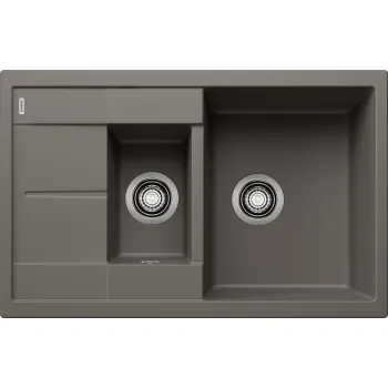 Virtuves Izlietne BLANCO METRA 6 S compact SILG Volcano grey M.AF SILGRANIT™, PuraDur™, Vulkāna pelēks 527297