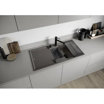 Virtuves maisītājs BLANCO ALTA-S II Melns Matēts 527553