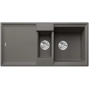 Virtuves Izlietne BLANCO ADIRA 6S SILG Volcano Grey M.AF SILGRANIT™, Vulkāna pelēks 527604