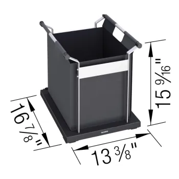 Atkritumu šķirošanas sistēmas BLANCO Universal Bag XL 41 527669