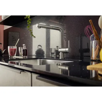 Virtuves maisītājs BLANCO LINUS-S Satin Platinum 527699