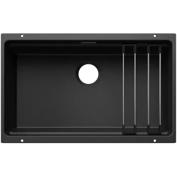 Virtuves Izlietne BLANCO ETAGON 700-U SILG Anthracite M.ZUB O.AF WFS SILGRANIT™, Antracīta 527765