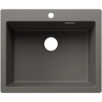 Virtuves Izlietne BLANCO PLEON 6 SILG Volcano grey O.ZUB O.AF WFS SILGRANIT™, Vulkāna pelēks 527771