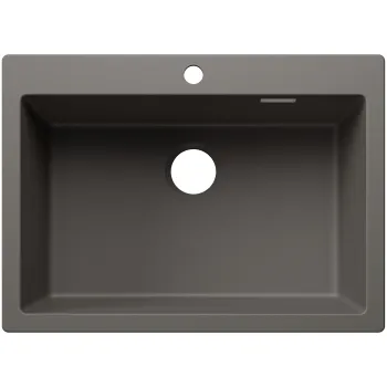 Virtuves Izlietne BLANCO PLEON 8 SILG Volcano grey O.ZUB O.AF WFS SILGRANIT™, Vulkāna pelēks 527779