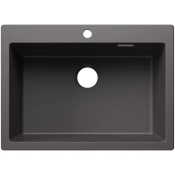 Virtuves Izlietne BLANCO PLEON 8 SILG Rock grey O.ZUB O.AF WFS SILGRANIT™, Akmeņu pelēka 527782