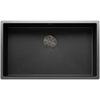 Virtuves Izlietne BLANCO CLARON 700-U DarkSteel Edition Infino O.AF Nerūsējošais tērauds, Tumšs Tērauds 527835