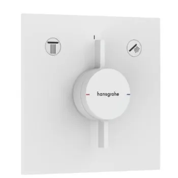 Dušas maisītājs Hansgrohe DuoTurn E Iebūvējamais, 2 ierīcēm, matēti balts 75417700