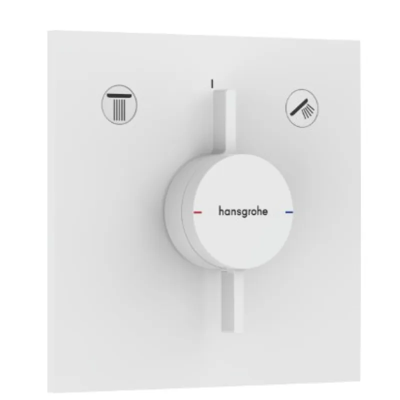 Dušas maisītājs Hansgrohe DuoTurn E Iebūvējamais, 2 ierīcēm, matēti balts 75417700