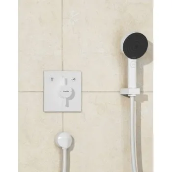 Dušas maisītājs Hansgrohe DuoTurn E Iebūvējamais, 2 ierīcēm, matēti balts 75417700