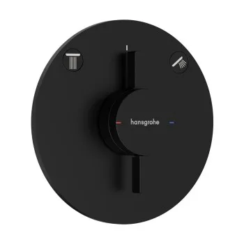 Dušas maisītājs Hansgrohe DuoTurn S Iebūvējamais, 2 ierīcēm, matēti melns 75418670