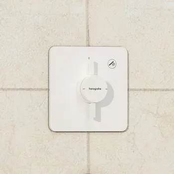 Dušas maisītājs Hansgrohe DuoTurn Q iebūvējamais, matēti balts 75614700