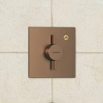 Dušas maisītājs Hansgrohe DuoTurn E iebūvējamais, pulēta bronza 75617140