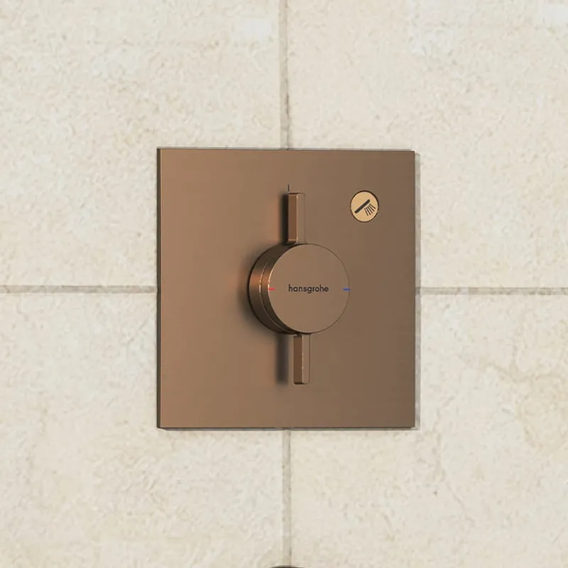 Dušas maisītājs Hansgrohe DuoTurn E iebūvējamais, pulēta bronza 75617140