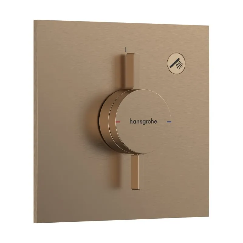 Dušas maisītājs Hansgrohe DuoTurn E iebūvējamais, pulēta bronza 75617140