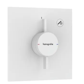Dušas maisītājs Hansgrohe DuoTurn E iebūvējamais, matēti balts 75617700
