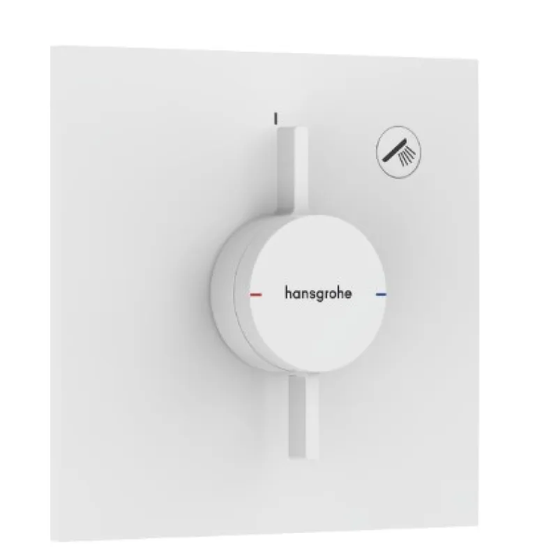 Dušas maisītājs Hansgrohe DuoTurn E iebūvējamais, matēti balts 75617700