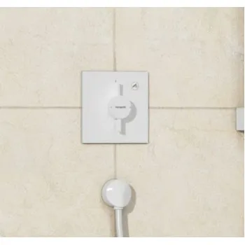 Dušas maisītājs Hansgrohe DuoTurn E iebūvējamais, matēti balts 75617700