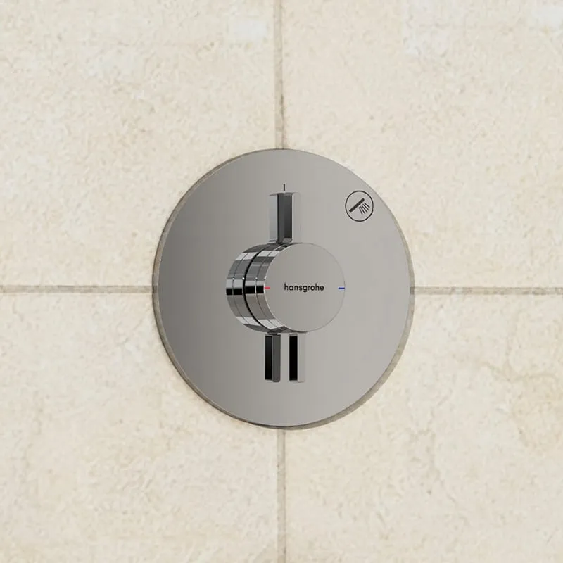 Dušas maisītājs Hansgrohe DuoTurn S iebūvējamais, hroms 75618000