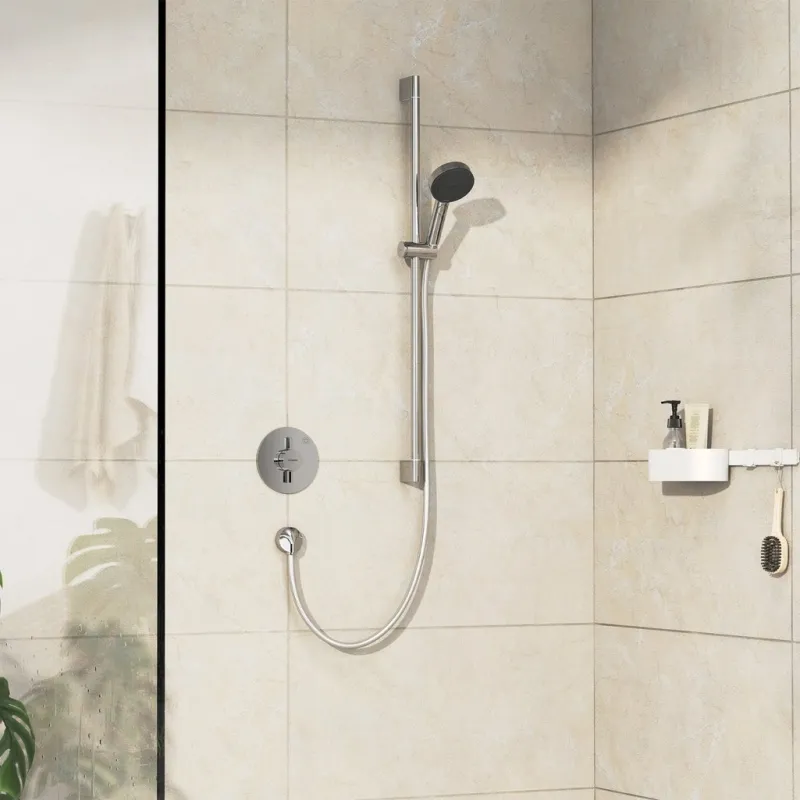 Dušas maisītājs Hansgrohe DuoTurn S iebūvējamais, hroms 75618000