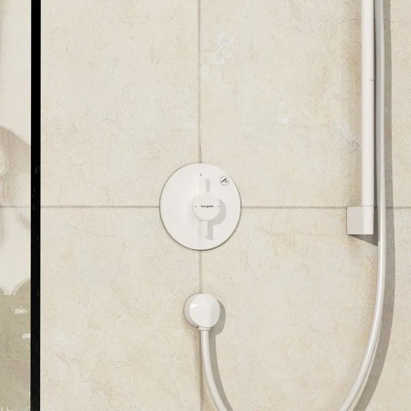 Dušas maisītājs Hansgrohe DuoTurn S iebūvējamais, matēti balts 75618700