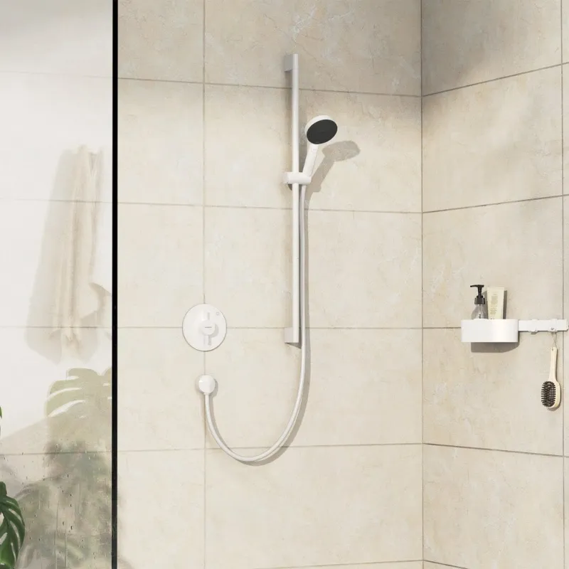 Dušas maisītājs Hansgrohe DuoTurn S iebūvējamais, matēti balts 75618700
